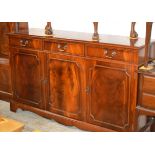 REPRODUCTION MAHOGANY SIDEBOARD