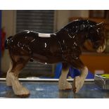 SYLVAC CLYDESDALE HORSE ORNAMENT