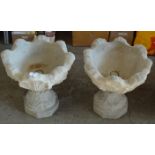 PAIR OF PEDESTAL PLANTERS