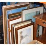 LARGE QUANTITY OF VARIOUS FRAMED PRINTS