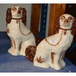 PAIR OF WALLY DOGS