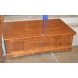 MODERN 55" COFFEE TABLE WITH STORAGE DRAWER (MATCHES LOT 425)