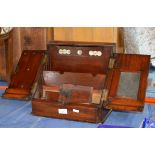 MAHOGANY STATIONARY BOX