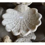 SHELL GARDEN BIRD BATH