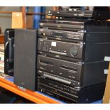 PHILIPS STEREO SYSTEM, BUSH DVD PLAYER, SMALL TV
