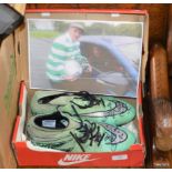 PAIR OF FOOTBALL BOOTS SIGNED BY LEIGH GRIFFITHS