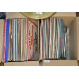 2 BOXES WITH QUANTITY VARIOUS LP RECORDS