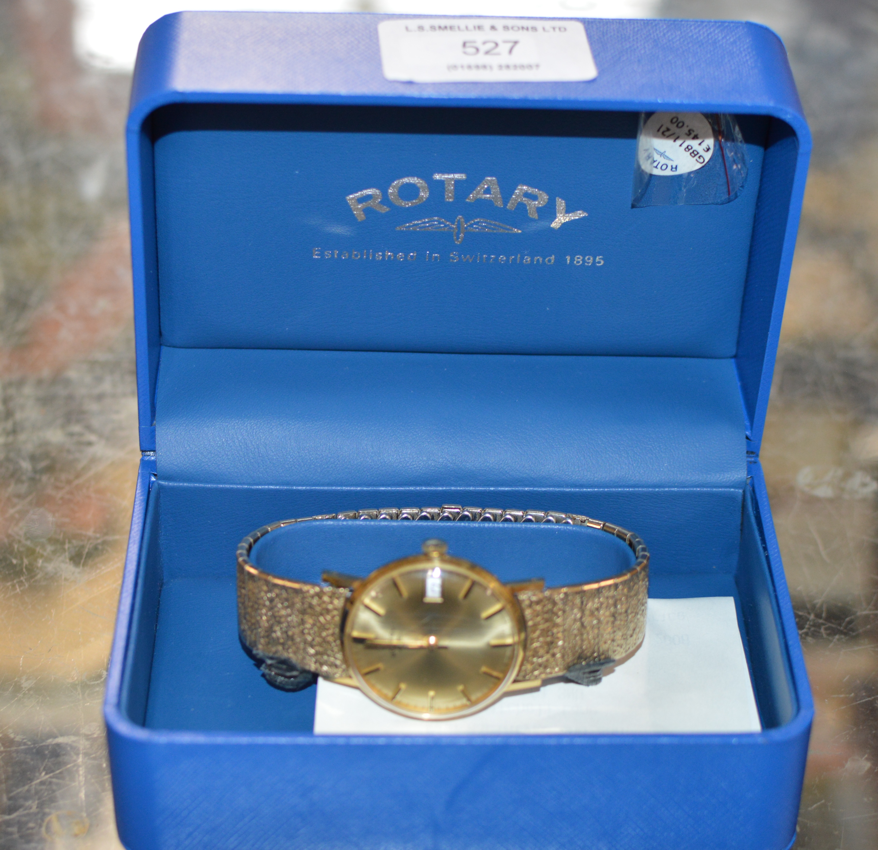 ROTARY GENTS WRIST WATCH IN BOX