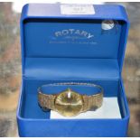 ROTARY GENTS WRIST WATCH IN BOX