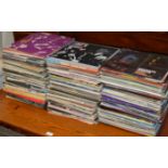 LARGE QUANTITY OF LP RECORDS, ROCK RECORDS ETC