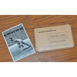 OLYMPIC GAMES BERLIN 1934 PROMOTIONAL CARDS, WITH FAMOUS US ATHLETE JESSIE OWEN