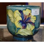 5" MOORCROFT PLANTER STYLE VASE