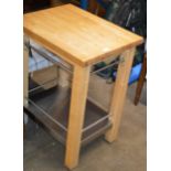 BUTCHERS STYLE KITCHEN TABLE