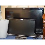 ALBA 32" LCD TV & SMALL SAMSUNG LCD TV