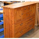 LARGE PINE CHEST