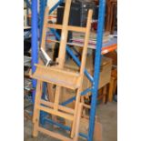 VARIOUS WOODEN EASELS