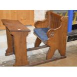 OAK CHURCH STYLE PEW / TABLE