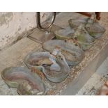 5 VINTAGE WATER TROUGHS