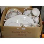 BOX WITH QUANTITY PARAGON TEA & DINNER WARE