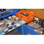 LARGE & EXTENSIVE COLLECTION OF COINS, WITH VARIOUS BOXED PROOF SETS, SILVER COINS, LOOSE COINS &