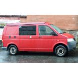 MOTOR VEHICLE - VOLKSWAGEN T30 TDI 130 TRANSPORTER VAN, REGISTRATION JM53 BOO, 97,458 MILES, 2 KEYS