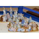 LARGE COLLECTION OF VARIOUS NAO & NADAL FIGURINE ORNAMENTS