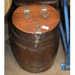 NOVELTY BARRELL STORAGE BOX