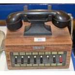 VINTAGE "DICTOGRAPH" TELEPHONE SYSTEM