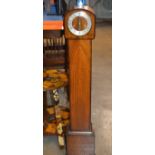 MAHOGANY CHIMING GRANDDAUGHTER CLOCK