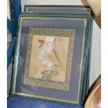 SET OF 3 FRAMED ORIENTAL PICTURES