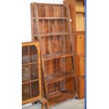 MODERN RUSTIC STYLE OPEN BOOKCASE