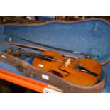 4/4 VIOLIN WITH BOW & CASE