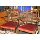 PAIR OF MID-CENTURY TEAK CARVER CHAIRS