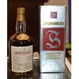 SPRINGBANK CAMPBELTOWN 21 YEAR OLD SINGLE MALT SCOTCH WHISKY WITH BOX - 70CL, 46% VOL
