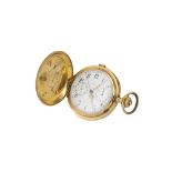 Perseo. Orologio da tasca in oro giallo 18K