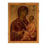 Icona russa raffigurante Madre di Dio di Tichwin