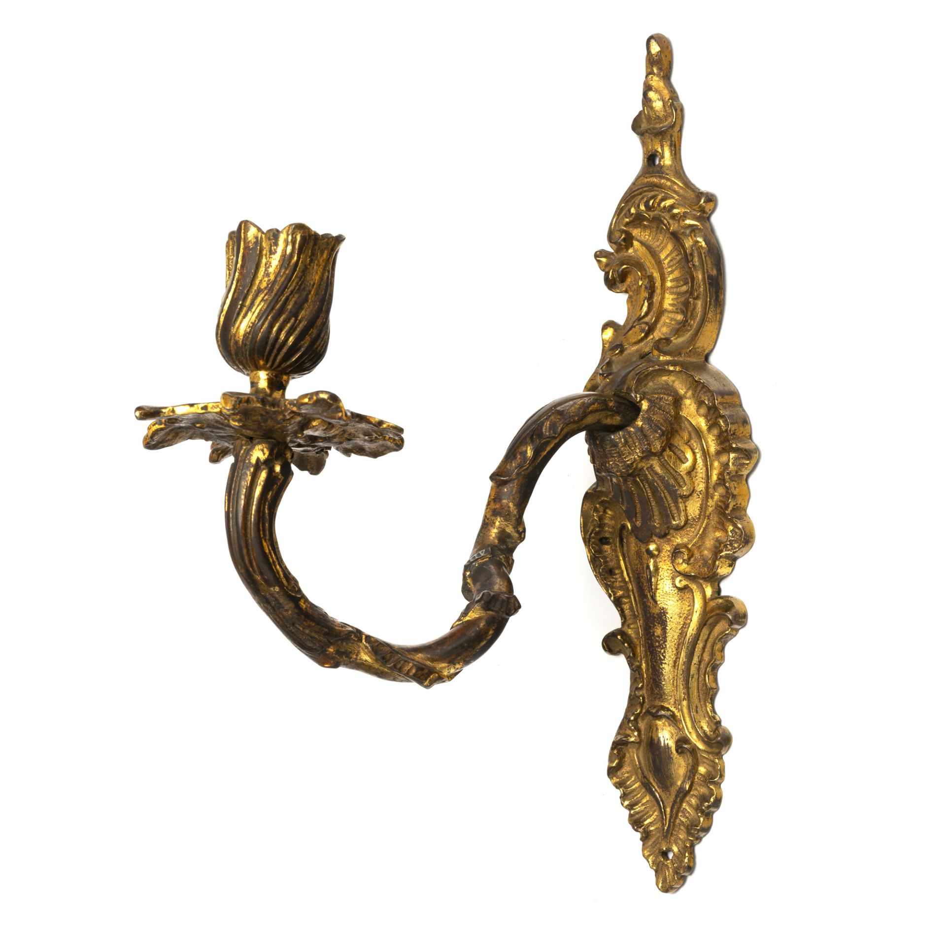 Coppia di appliques in bronzo dorati - Image 3 of 3
