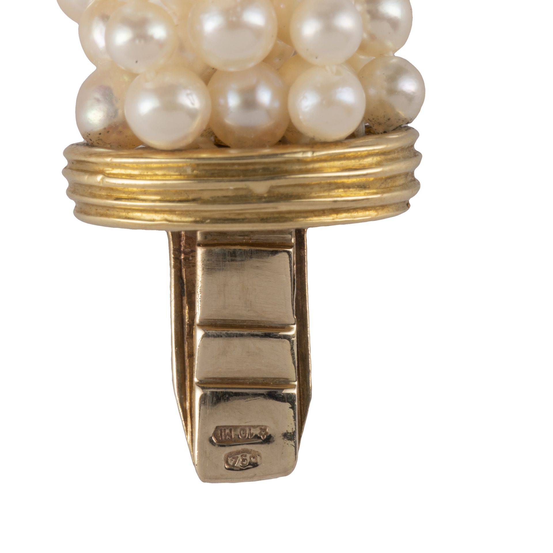 Collana torchon composta da perle giapponesi - Bild 4 aus 4