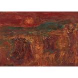 § SIR WILLIAM MACTAGGART P.R.S.A., R.A., F.R.S.E., R.S.W. (SCOTTISH 1903-1981) HARVEST MOON