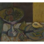 § WILLIAM SENIOR (SCOTTISH fl.1940-60) STILL-LIFE WITH PEARS