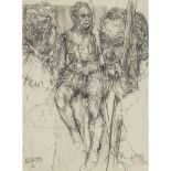 § JOHN BELLANY C.B.E., R.A. (SCOTTISH 1942-2013) FIGURE STUDIES - 1962