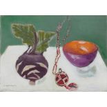 § ELIZABETH BLACKADDER O.B.E., R.A., R.S.A., R.S.W., R.G.I., D.Litt (SCOTTISH B.1931) STILL LIFE