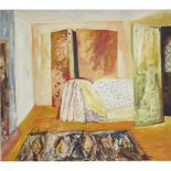 § JOHN BELLANY C.B.E., R.A. (SCOTTISH 1942-2013) INTERIOR VIEW - 1980