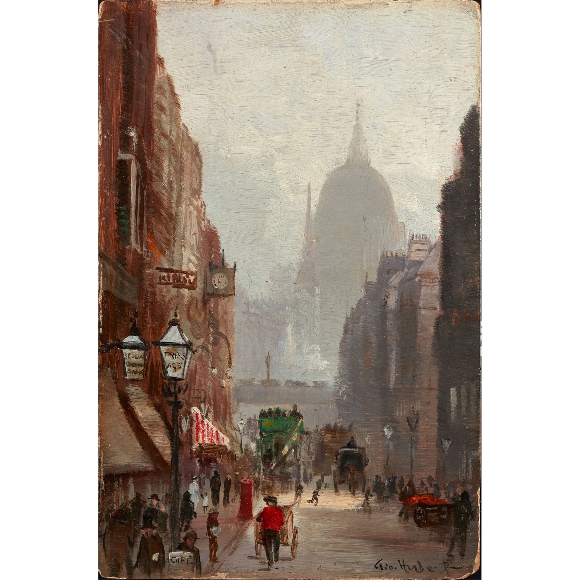 GEORGE HYDE POWNALL (AUSTRALIAN 1876-1932) FLEET STREET