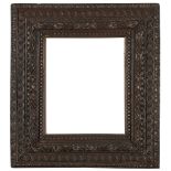 SPANISH-STYLE CARVED WALNUT FRAME,