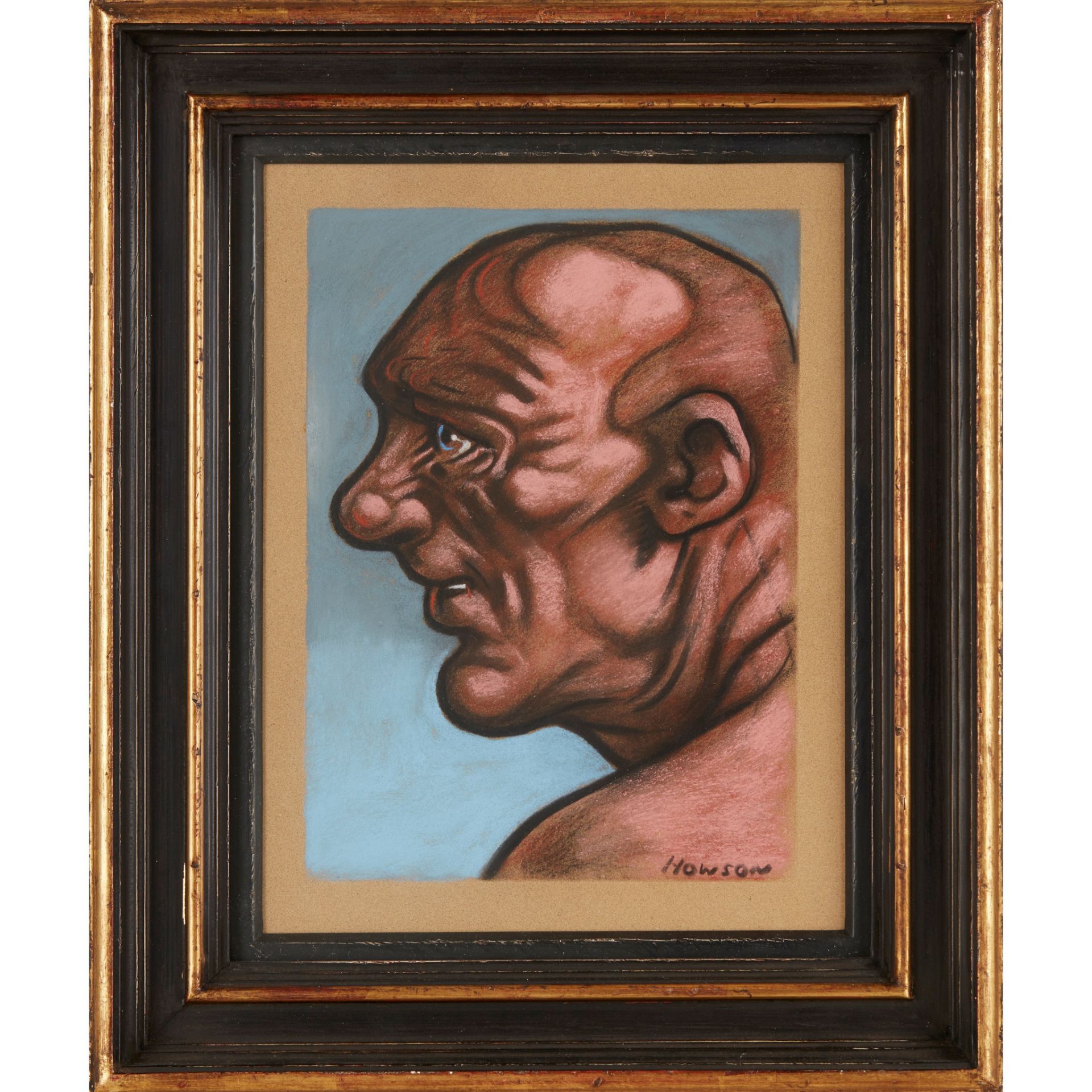 § PETER HOWSON O.B.E. (SCOTTISH B.1958) HEAD 9 - Image 2 of 3