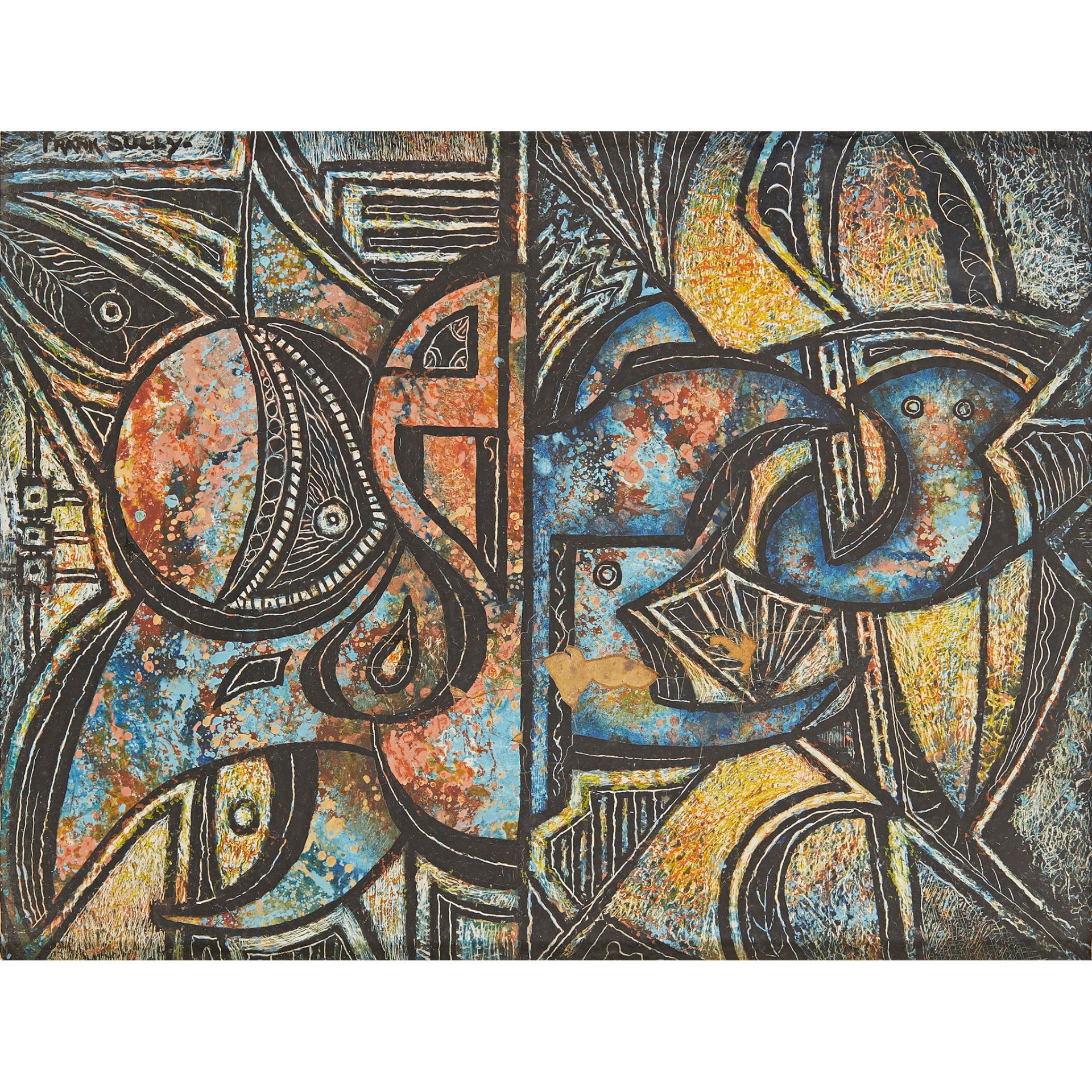 § FRANK SULLY (BRITISH 1898-1992) RAVELLED FORMS - Image 2 of 9