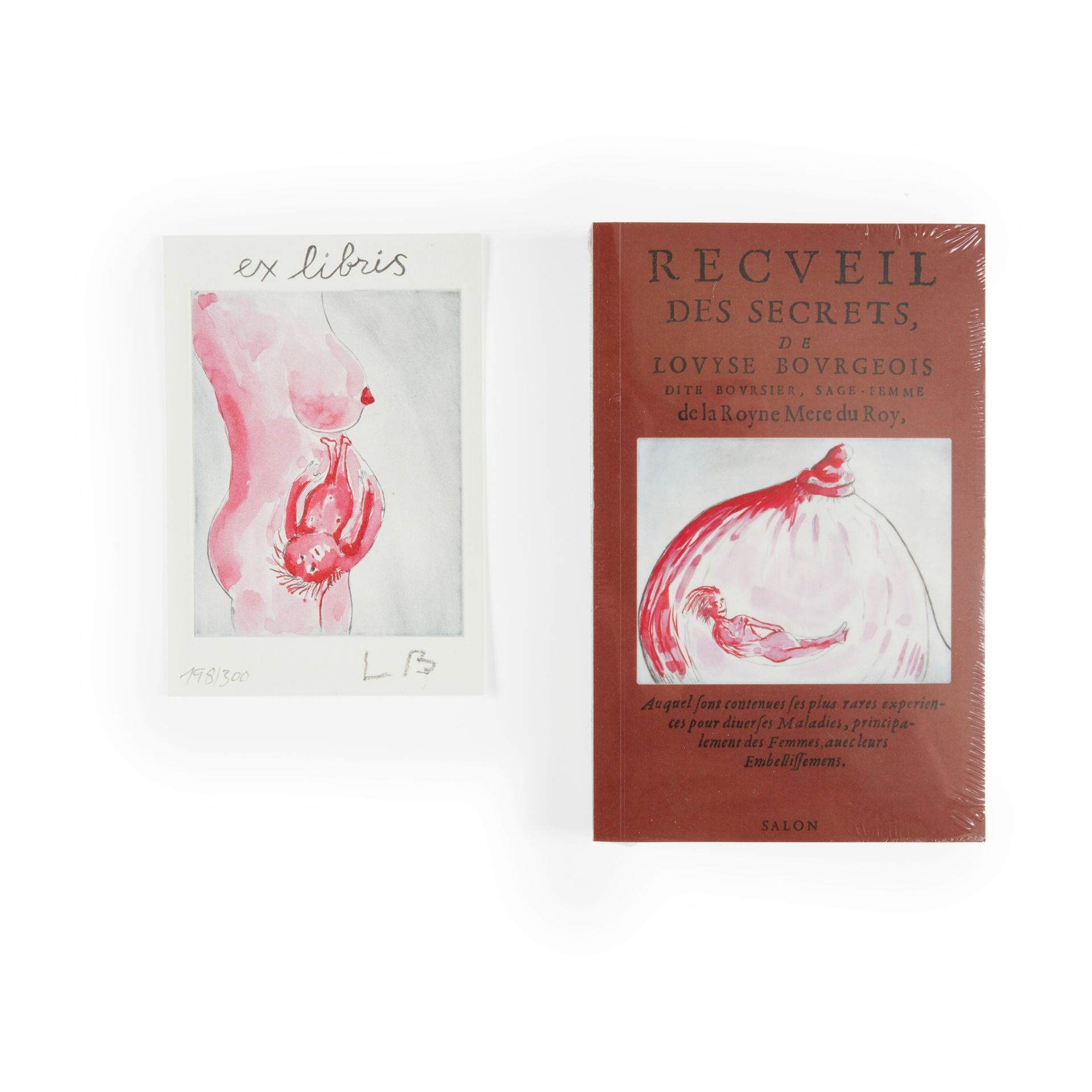 § LOUISE BOURGEOIS (FRENCH/AMERICAN 1911-2010) EX-LIBRIS - Image 2 of 2