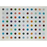 § DAMIEN HIRST (BRITISH B.1965) POSTCARD FROM . . . DAMIEN HIRST: NUCLEOHISTONE - 2012