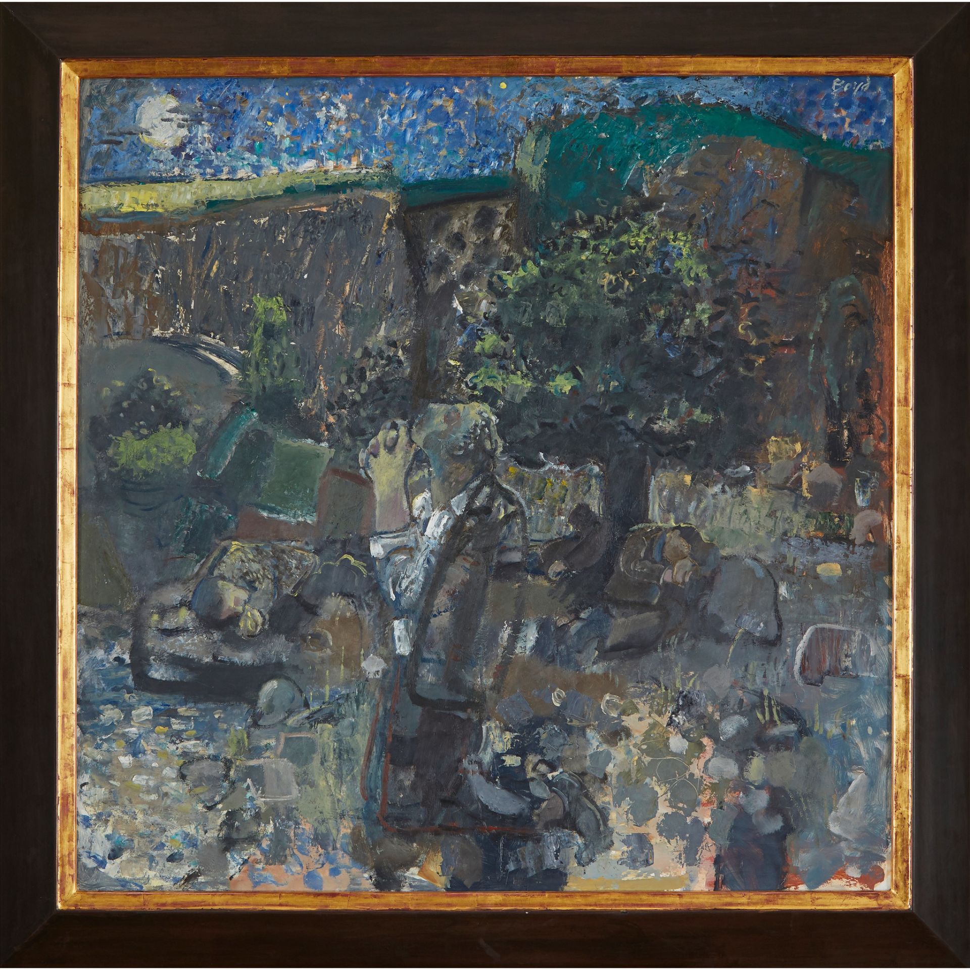 § JOHN G. BOYD R.P., R.G.I (SCOTTISH 1940-2001) THE GARDEN OF GETHSEMANE - Image 2 of 3